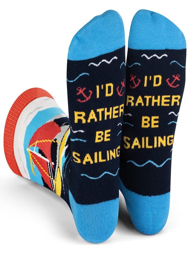 Lavley I'd Rather Be Sailing Socks - Image 1